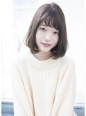 大人ナチュラル小顔ショート