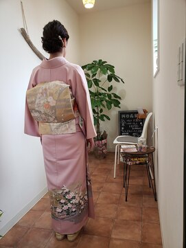 モアナ(MOANA) 和装でおよばれ