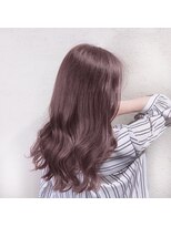 ヘアリゾートエーアイ 新宿西口店(hair resort Ai)&nbsp;ほんのりラベンダーベージュ