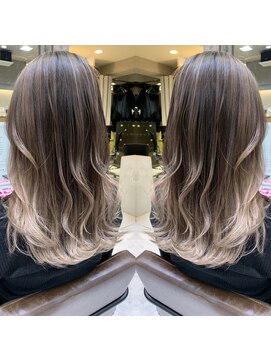 トルネード(TORNADO) ハイライトバレイヤージュグレージュ