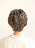 オフィスヘア/エアリーミディ/ショートパーマ/新宿