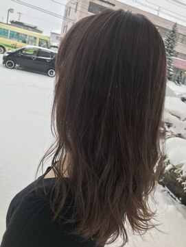 ジップ 緑店(zip) 透明感たっぷりラベージュ×20代透明感カラー