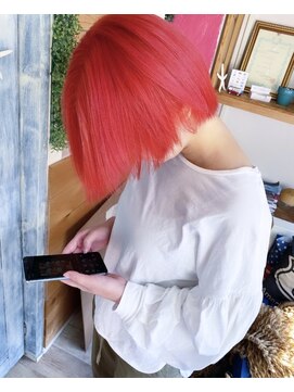 トーク 伊丹本店(TAL'KE) TAL'KE/ブリーチ×ローズピンク_802