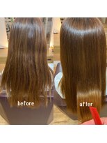 ヘアースペースハピエス&nbsp;髪質改善ストレート