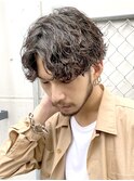 波巻きスパイラル/波巻きパーマ/センターパート/ツイスト/調布