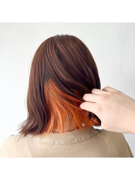 テクライズ 豊橋店(TECHRISE) オレンジブラウン×オレンジインナー