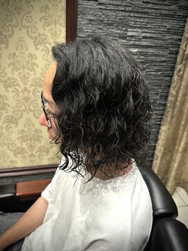 プレミアムバーバー 目黒店(PREMIUM BARBER produce by HIRO GINZA) スパイラルパーマ