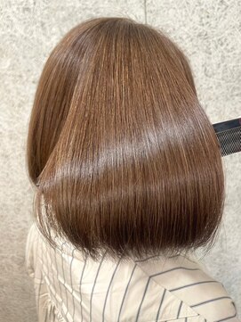 ガーディナ(Gardina) 髪質改善　縮毛矯正　ブラウンカラー　ツヤ髪