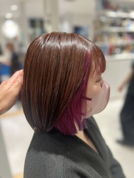 パラッチ 西宮店(Palacchi) インナーカラー#髪質改善#ストレート#ボブ
