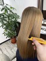 ベルヘアーデザイン 堺東(Belle hair Design) ハイトーン/ベージュカラー