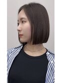 ボブ 韓国ボブ タッセルボブ 切りっぱなしボブ 似合わせ