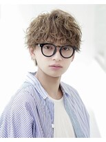 オーシャントーキョー 渋谷神南(OCEAN TOKYO)&nbsp;波巻きパーマメンズツイストスパイラルパーマツーブロック