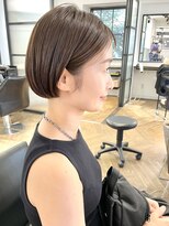 ファイブシーン アオヤマ(5SCENE AOYAMA)&nbsp;切りっぱなしボブミニボブパーマくびれボブ外ハネボブブリーチ