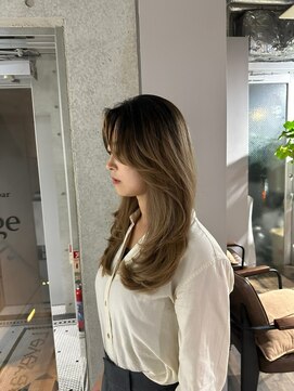 リバレッジ 白金(Leverage) 海外レイヤーカット20代30代40代【目黒白金】