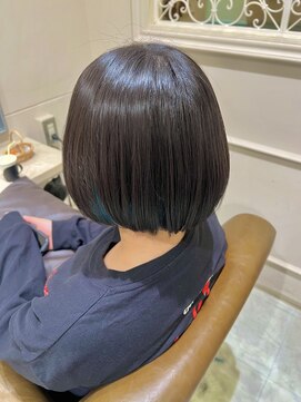 フレーム へアアンドトリートメント 天王寺北口店(FRAME) 【FRAME天王寺北口】インナーショートボブ