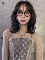 ロンドアンメゾン 原宿(Lond un Maison.)&nbsp;【木坂桃歌】黒髪カタログ レイヤーカット ハッシュカット