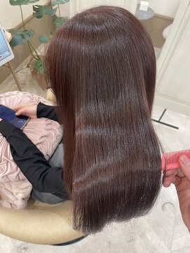 ミニョン(& mignon) ピンクブラウン