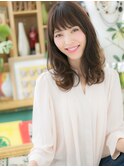 斜めバングオリーブグレージュ韓国風巻きc6川口20代30代40代