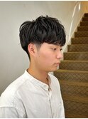 メンズマッシュショート/メンズパーマ
