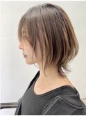 横顔も可愛い★ネオウルフ　ウルフカット