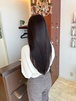 マーリャヘアー(mallia hair)&nbsp;レイヤースタイルレイヤーカットロングレイヤー小顔スタイル