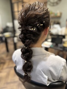 アンジェリカ バイ マジョラム(ANGELICA by marjoram) 編みおろし × 金箔 【SHIHO】