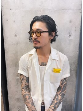 サク 田町芝浦(Sac.) メンズ　パーマスタイル　田町Sac. みつよ