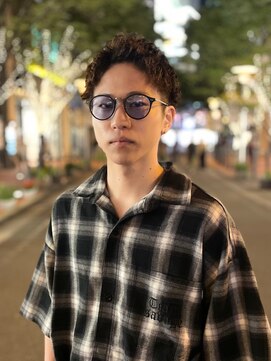 エス 天満扇町(esu) メンズツイストスパイキーショート