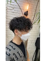 ステラ(STELLA)&nbsp;ツイスパ刈り上げマッシュ