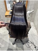 レイヤー×髪質改善ストレートパーマ