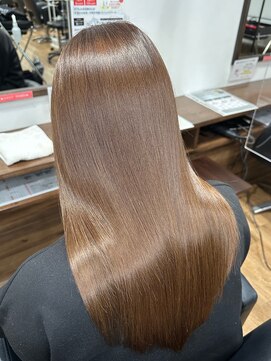 ブレンドバイハピネス(Blend by happiness) 髪質改善トリートメントストレートロングレイヤー20代30代40代