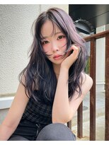 アメリ(AMELIE)&nbsp;【山岡拓也】秋冬オススメ透明感ラベンダーグレー