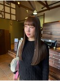 パツっとストレート♪