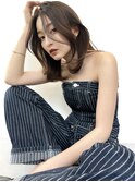 ハイライトバレイヤージュダブルカラーケアブリーチ30代40代