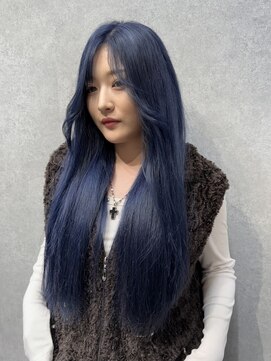 デイジー(Daisy) ブリーチ/ケアブリーチ/寒色カラー/ダークブルー