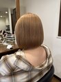 ニコワ(nicowa)&nbsp;nicowaで一緒に働くスタッフにカットとカラーしてもらいました！