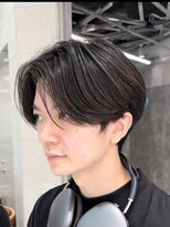 ピークアブー 原宿ハラカド(PEEK-A-BOO) ☆ショート毛流れカットニュアンスパーマ原宿30代40代