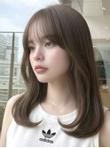 韓国レイヤーカット/顔周りレイヤー/髪質改善/韓国ヘア/横浜