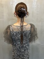 ウム(umu.)&nbsp;カチモリ/タイトヘア/結婚式お呼ばれヘア