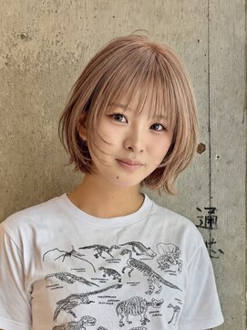 ヒビヲ 天神警固(HIBIO) ケアブリーチダブルカラーレイヤーカットデザインカラー