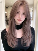 ロッソ 大橋店(Rosso)&nbsp;ローズグレージュのふんわり髪【大橋】