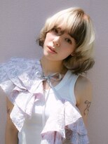 ユルク(JURK nagoya)&nbsp;栄/ハッシュカット/グレージュ/デザインカラー