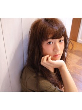 ハーティリー(HEARTILY) 無造作ラフカール☆外国人風スモーキーブラウン