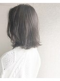 【Marl】グレージュカラーのナチュラルセミディ♪
