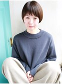 天神【BIRTH】マッシュショート×シースルーバング