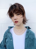 アイティー バイ アルバム 浦和店(IT by ALBUM) ハイライトショート_オリーブカラーハイライトカラー_86524