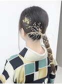 卒業式ヘアアレンジ