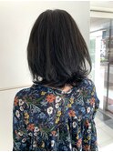 ★hair LOGiA★　ダークグレージュ　ソフトウルフ