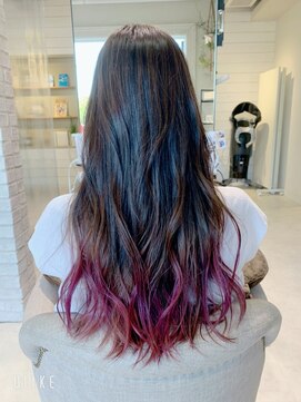 ルル カリス(lulu CHARIS) ピンクグラデーション