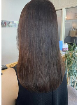 ルスリー 名古屋店(Lsurii) 髪質改善純度100%トリートメント+カラー+カット